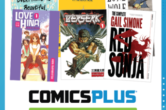 Photo of popular Adult titles in Comics Plus